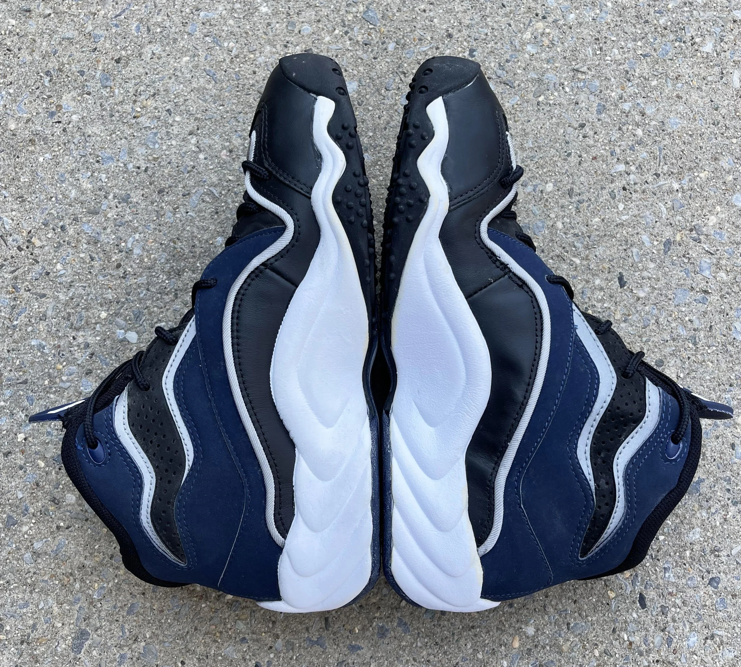 Nike Air Flight Turbulence Black / Midnight Navy / Metallic Silver
